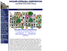 Tablet Screenshot of inhouseappraisal.com